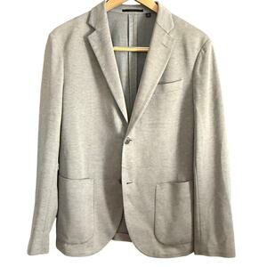 UNIQLO | Heather Gray Comfort Jacket Blazer with Stretch | Small